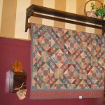 Quilt Rack Walnut