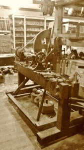 Foot-powered Lathe